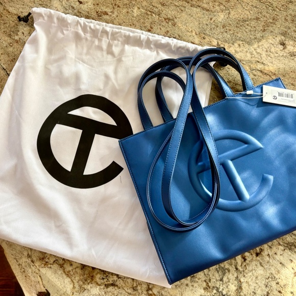 Telfar Medium Shopping Bag Cobalt - Picture 6 of 6